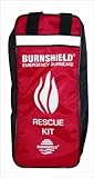 Söhngen Burnshield rescue Burn Kit Verbrennungs-Set (inkl. Kompressen, Binde für Finger, Hydrogel-Spray, Pflaster, Rettungsdecke)