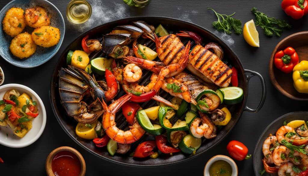 Seafood Grillen