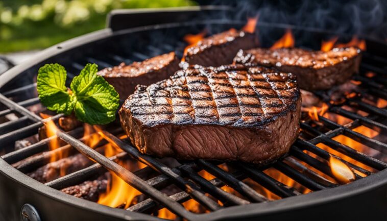 Steak grillen mit Gas